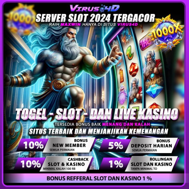 Situs Virus4d Bandar Terbesar di Indonesia untuk Slot,Togel,Casino