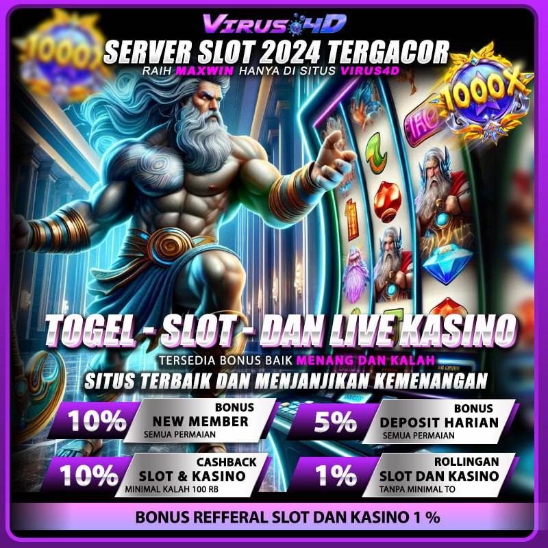 Situs Gacor Slot, Togel, dan Casino dengan VIRUS4D